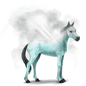 caballo de agua geyser